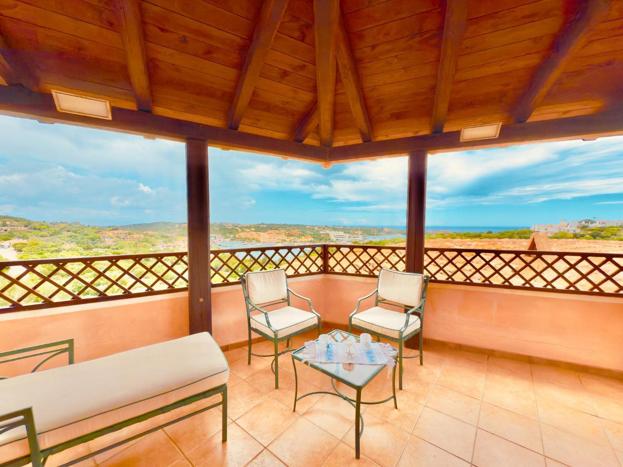 Вилла Sea View La Marina Порто-Черво Экстерьер фото